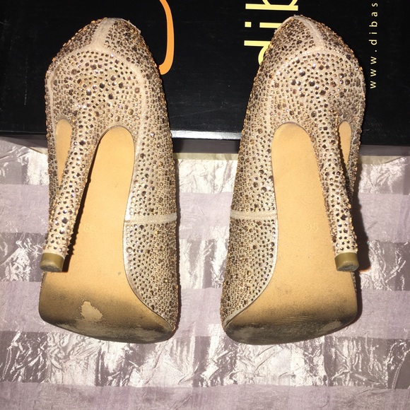 🥂💛DIBA BLING HEELS 💛🥂 - Picture 4 of 8